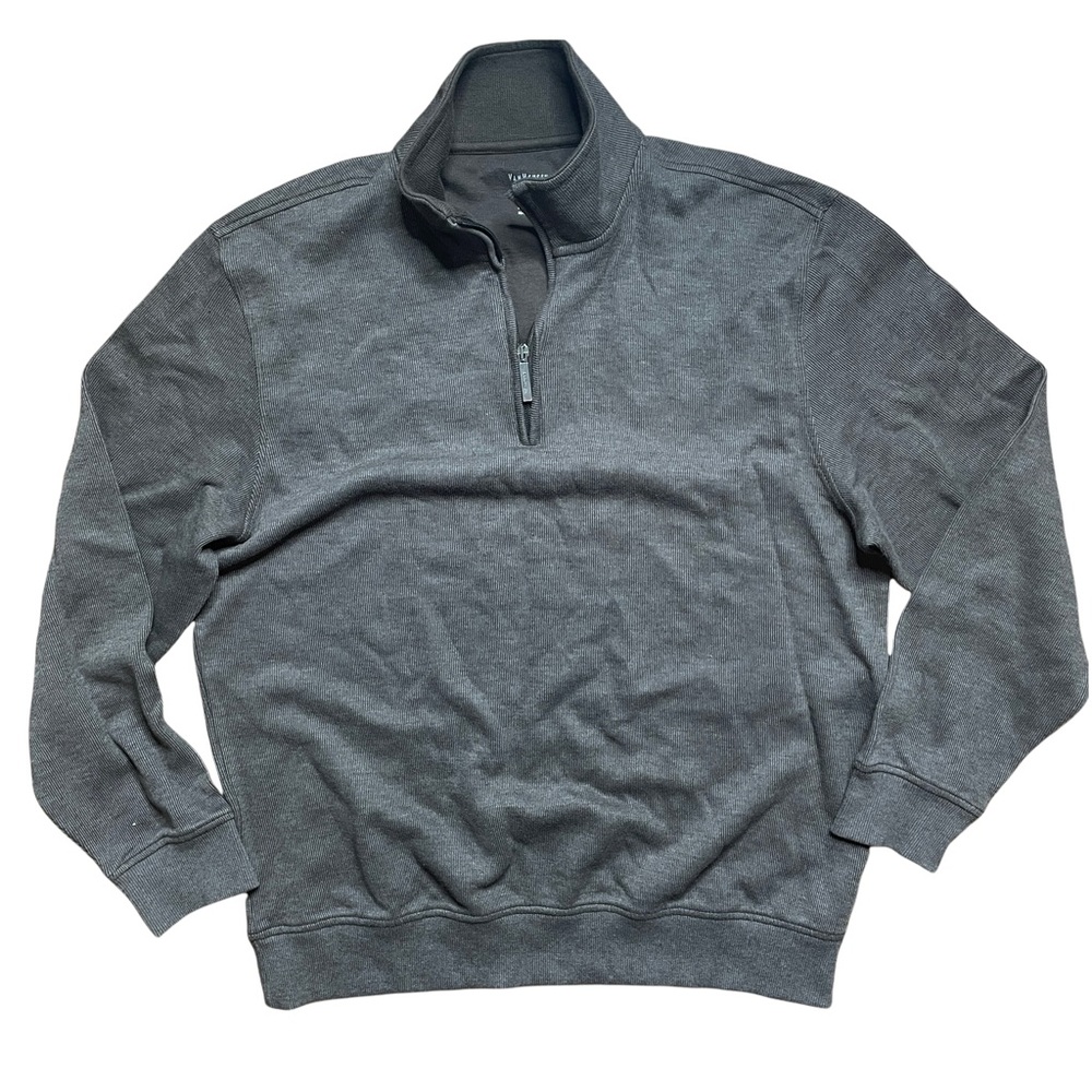 VanHeusen Long Sleeve Quarter Zip LG